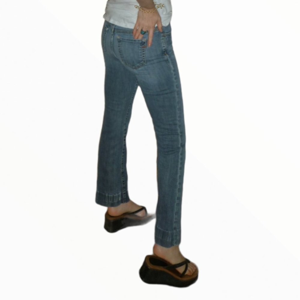 Gap Y2K Long and Lean Boot Cut Jeans with Stretch | Size 1 Regular